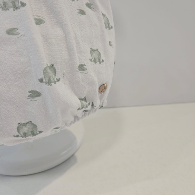 Pelele estampado ranitas niña colección Noray Paz verano