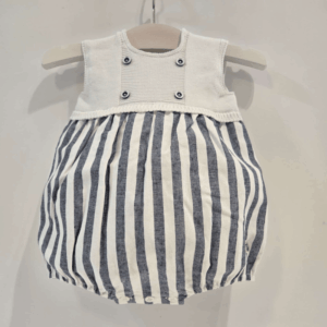 Pelele punto tela marinerito Eslora Paz primavera verano