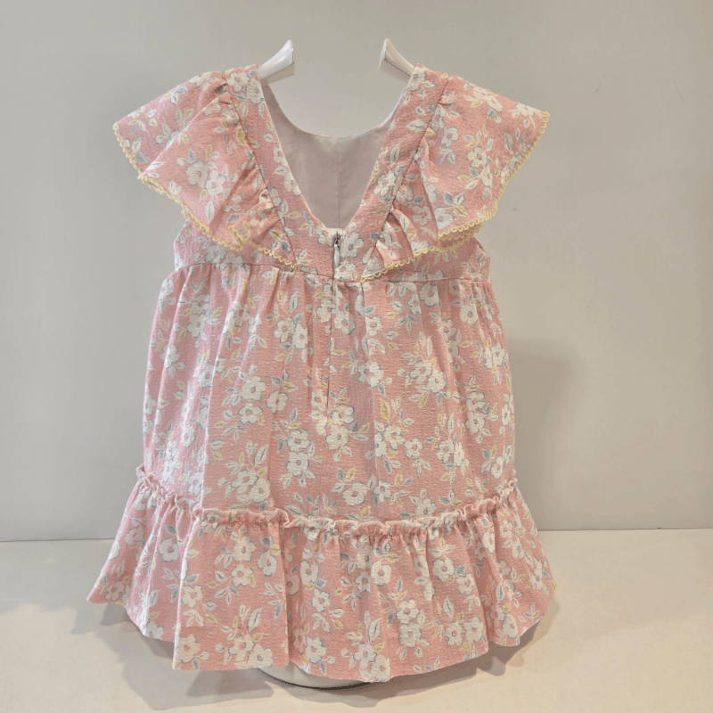 Vestido estampado sobre rosa infantil colección candy verano - Imagen 5