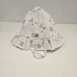 Gorrito algodón estampado croac croac primavera verano