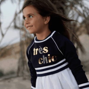 Jersey tipo sudadera corta très chic transfer primavera verano