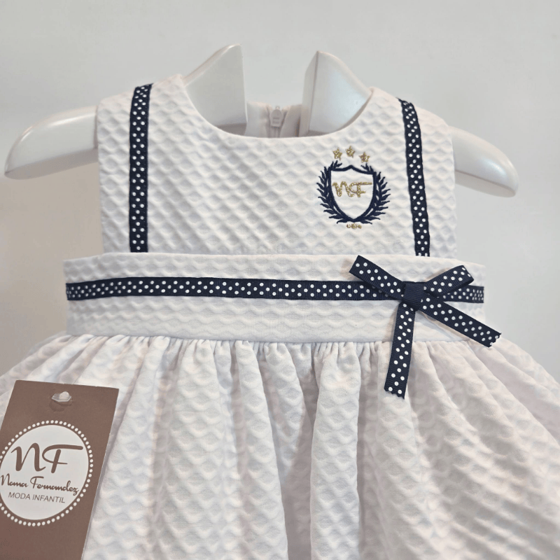 Jesusito colección olmo blanco adorno azul primavera verano