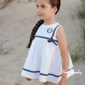 Jesusito colección olmo blanco adorno azul primavera verano