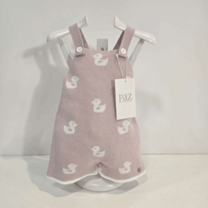 Peto niña punto magnolia pierna corta cua cua primavera verano