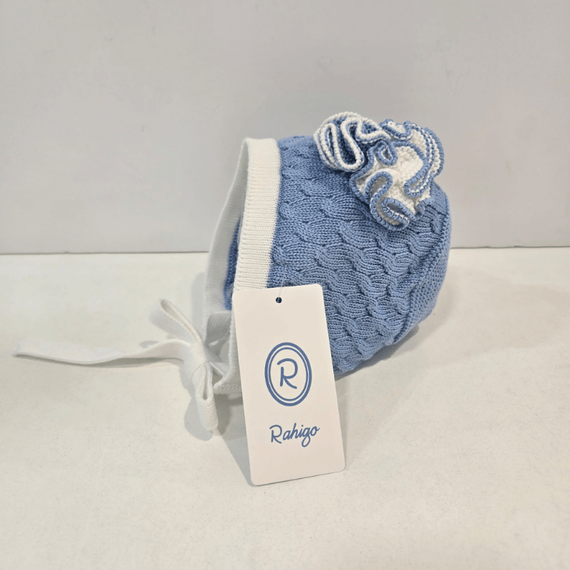 Capota colección clavel en punto con moña rizada Rahigo verano