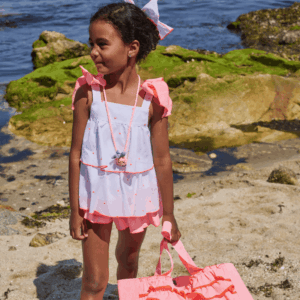 Conjunto blusa braga colección Happy vichy verano 2026