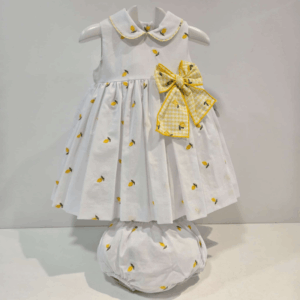 Jesusito limones La Pepa blanco estampado verano 2026