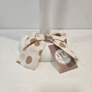 Lazo pinza colección Haya lunares primavera verano 26