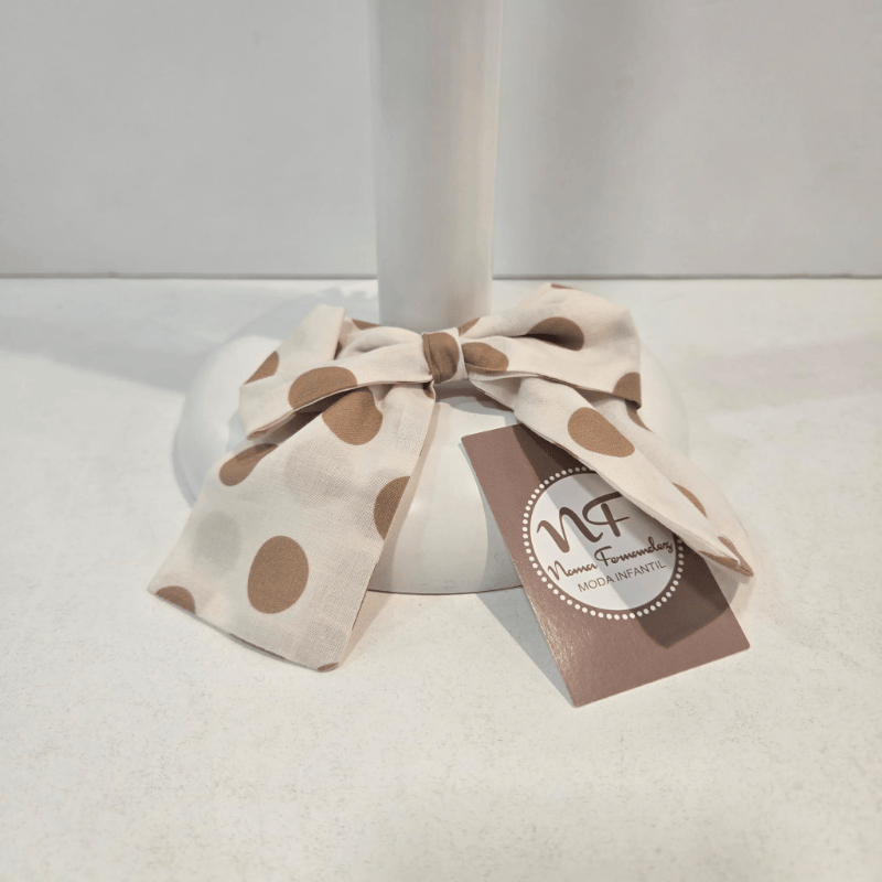 Lazo pinza colección Haya lunares primavera verano 26