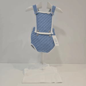 Ranita niño punto azul-beige de Rahigo primavera verano