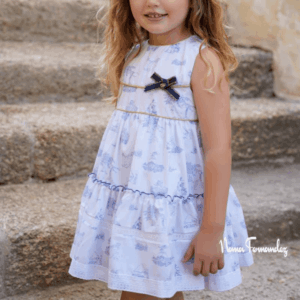 Vestido estampado colección Arce primavera verano 2026