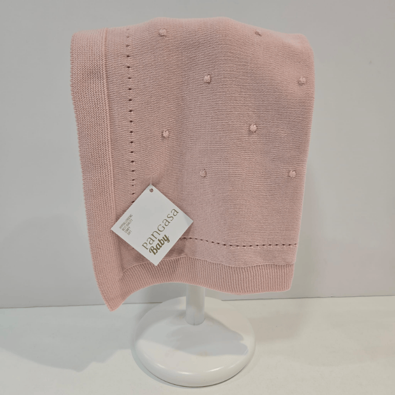 Chal Pangasa camel, beige, rosa empolvado y azul verano - Imagen 7