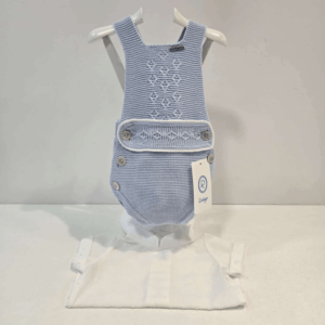Conjunto niño camisa y peto-ranita Rahigo primavera verano