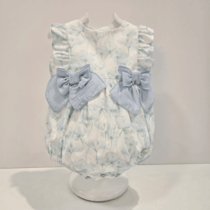 Pelele Martin Aranda manga rizada dos lazos primavera verano