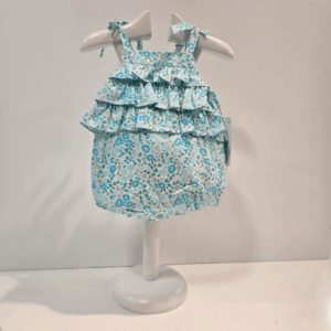 Ranita-pelele niña estampado flores Tartaleta verano