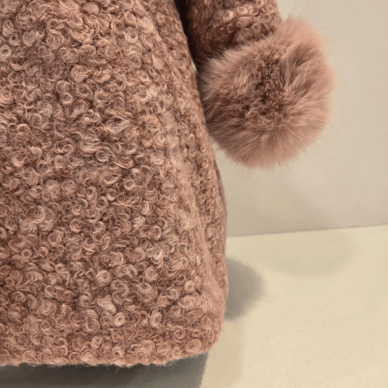 Abrigo camel colección Bubu Lolittos otoño invierno 25/26