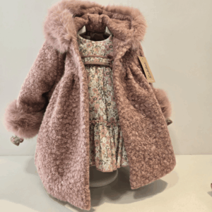 Abrigo camel colección Bubu Lolittos otoño invierno 25/26