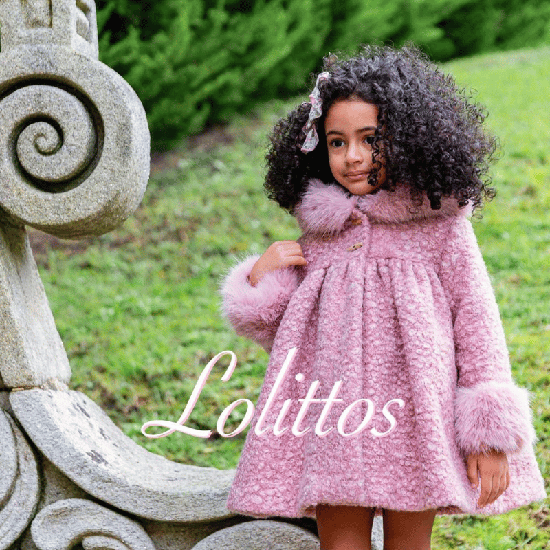 Abrigo camel colección Bubu Lolittos otoño invierno 25/26