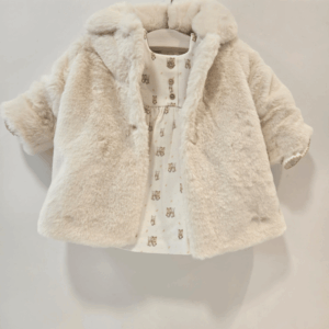 Abrigo pelo colección esencial peluche Paz Rodríguez invierno