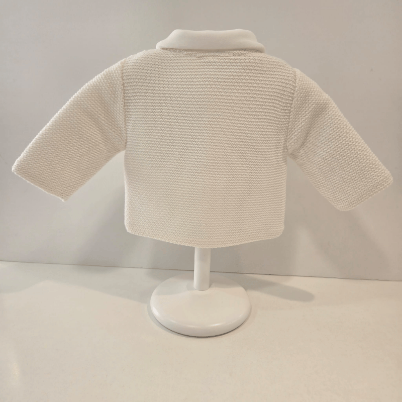 Chaquetón niño punto Fogar cuello Paz Rodríguez invierno