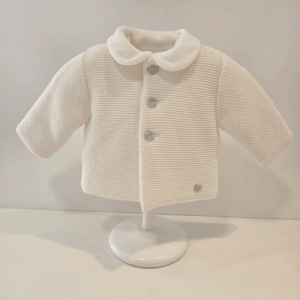 Chaquetón niño punto Fogar cuello Paz Rodríguez invierno