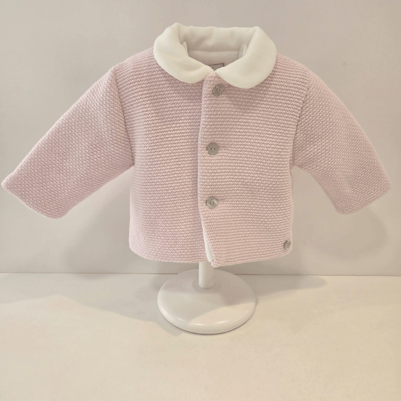 Chaquetón punto Fogar cuello Paz Rodríguez invierno