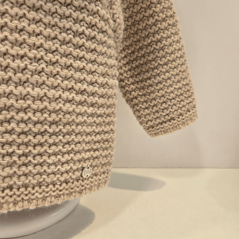 Chaquetón punto con pelo sintético esencial P. Rodriguez invierno