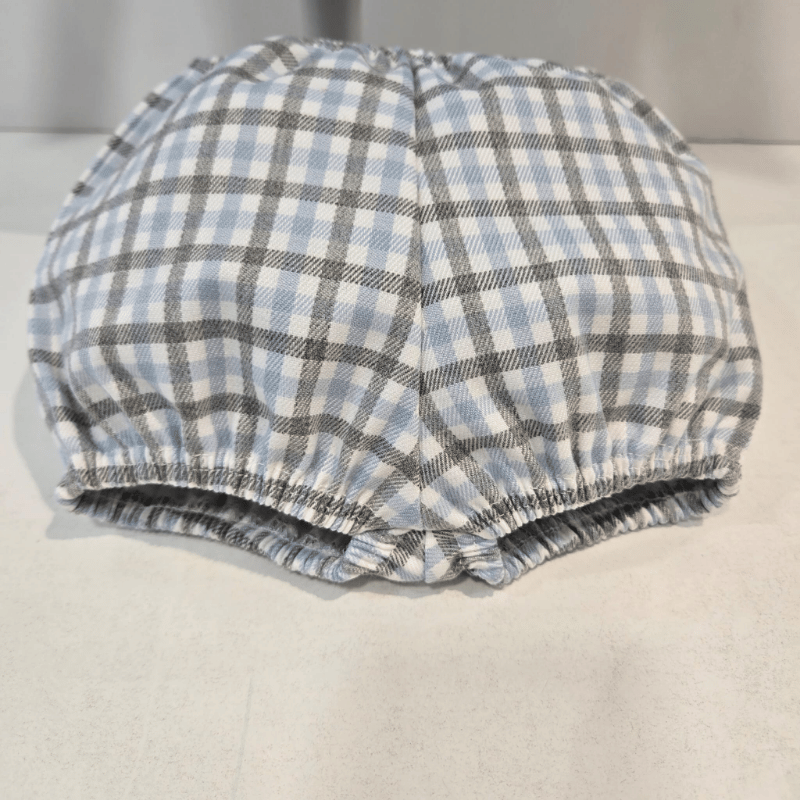 Conjunto azul niño jersey oso pantalón corto Juliana invierno