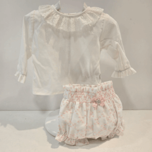 Conjunto blusa mas cubre niña Nai Paz Rodríguez invierno