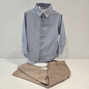 Conjunto niño cuadros colección Ponte Paz Rodríguez invierno