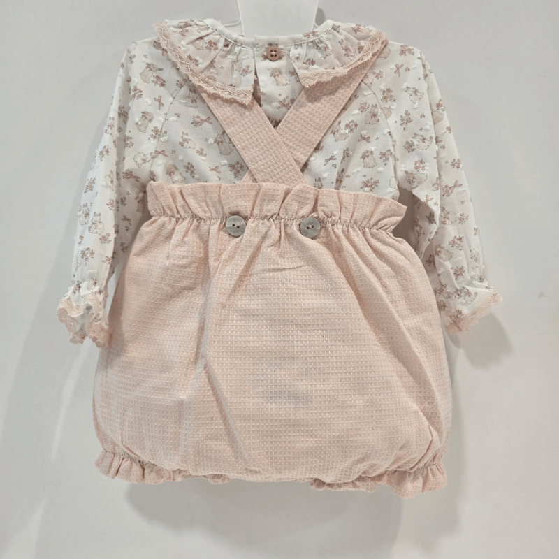Conjunto ranita pique blusa plumety Val Paz Rodríguez invierno