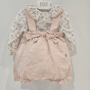 Conjunto ranita pique blusa plumety Val Paz Rodríguez invierno