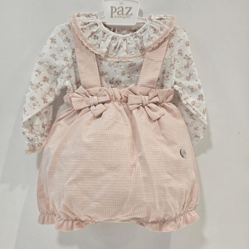 Conjunto ranita pique blusa plumety Val Paz Rodríguez invierno