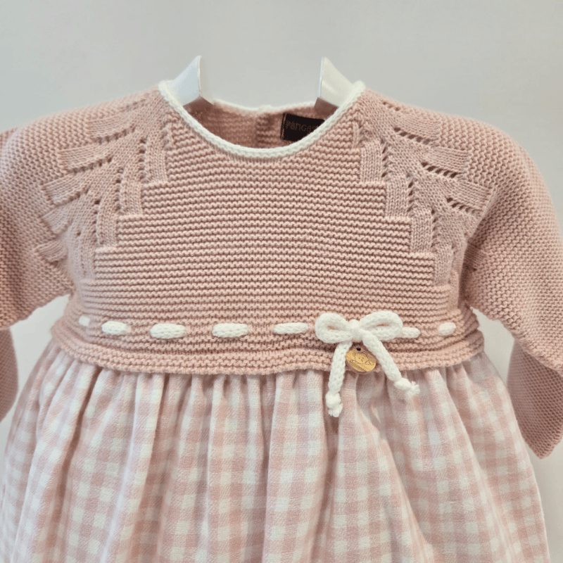 Vestido rosa empolvado Pangasa otoño invierno 27