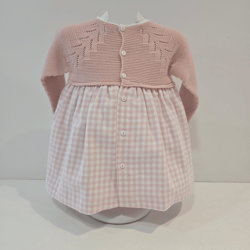Vestido rosa empolvado Pangasa otoño invierno 27