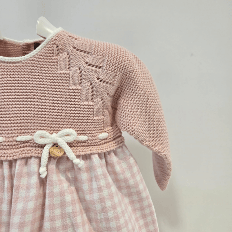Vestido rosa empolvado Pangasa otoño invierno 27