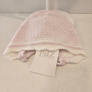 Capota niña Nai punto rosa/crudo Paz Rodríguez invierno