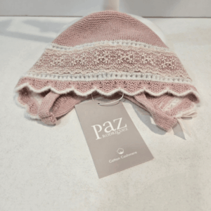 Capota punto rosa palo/crudo Lua Paz Rodríguez invierno