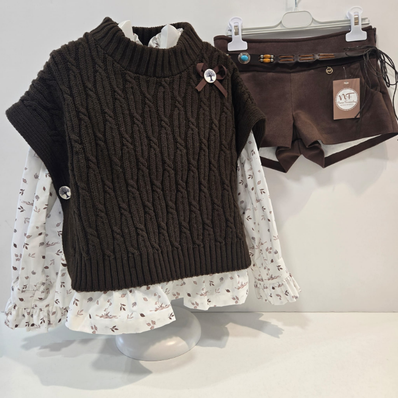 Chaleco colección Kara Noma Fernández otoño invierno 26/27