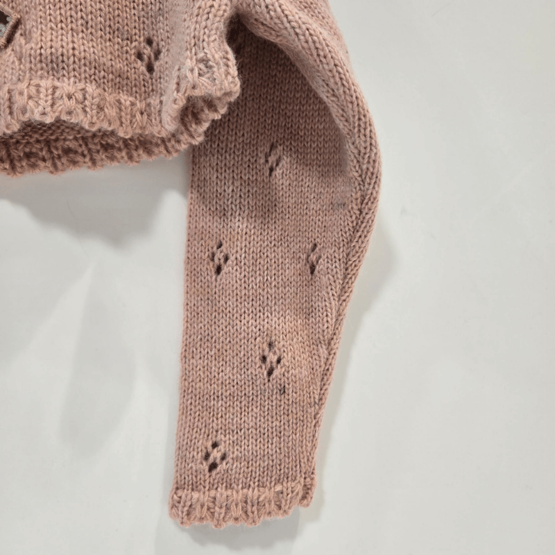 Chaqueta corta lazos colección la tata La Martinica Invierno 26/27