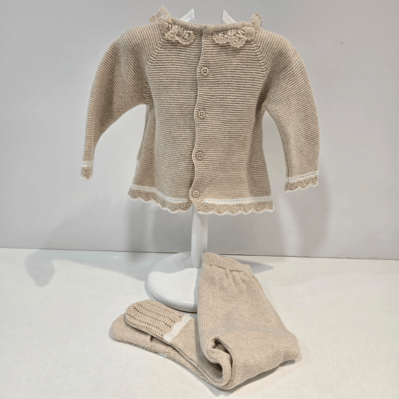 Conjunto avena jubón con polaina Lua Paz Rodríguez invierno
