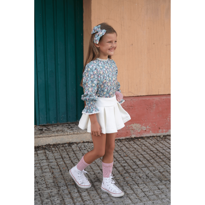 Conjunto falda/Short con Blusa Noma Fernández invierno 26/27