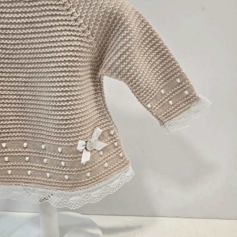 Conjunto jubón hilo mas cubre tul plumety Nectar Paz Rodríguez