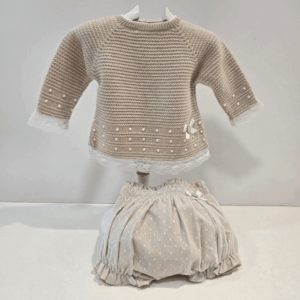 Conjunto jubón hilo mas cubre tul plumety Nectar Paz Rodríguez