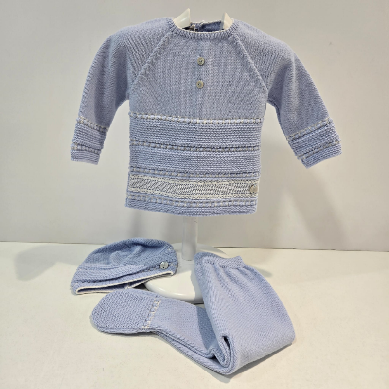 Conjunto niño jubón con polaina Fogar Paz Rodríguez invierno