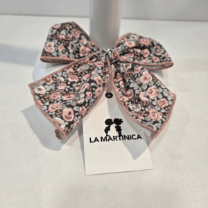 Lazo pinza flores colección La Tata La Martinica invierno 26/27