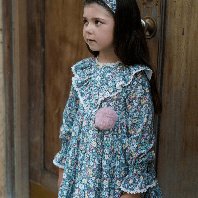 Vestido colección Báltico Noma Fernández invierno 26/27