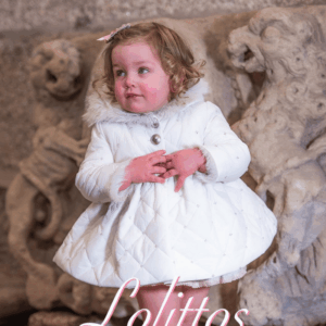 Abrigo guateado beige colección Buddy Lolittos invierno 26/27