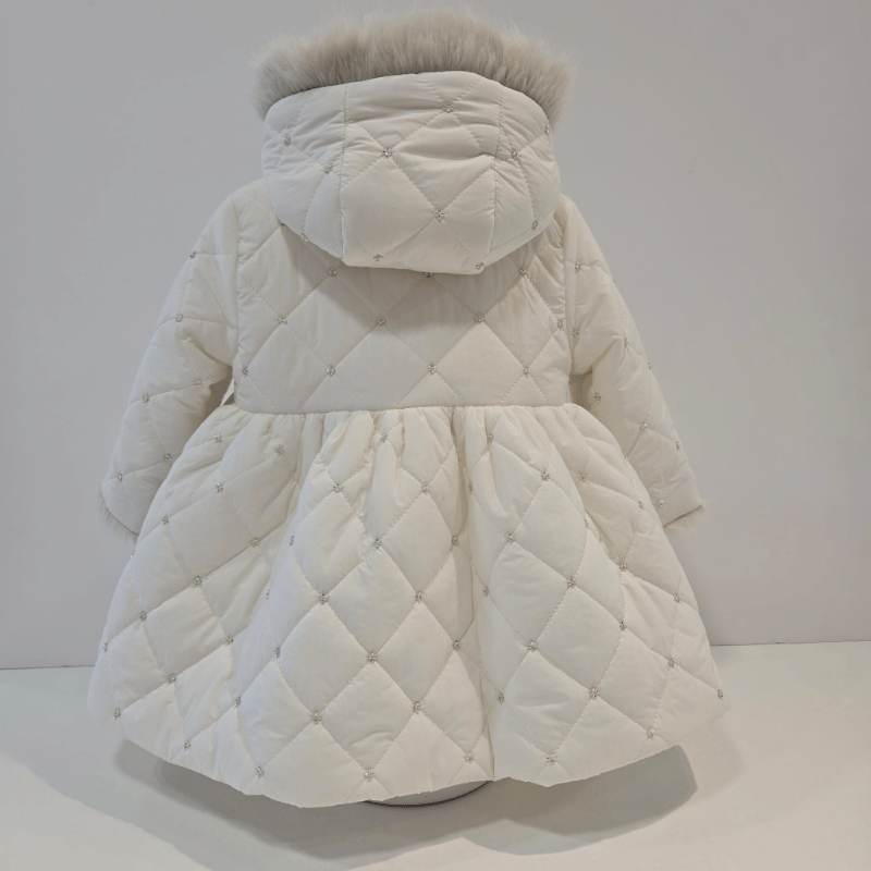 Abrigo guateado beige colección Buddy Lolittos invierno 26/27