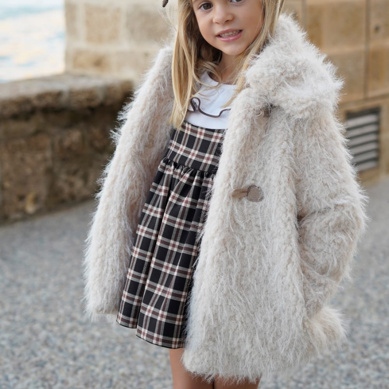 Chaquetón corto pelo Noma Fernández otoño invierno 26/27
